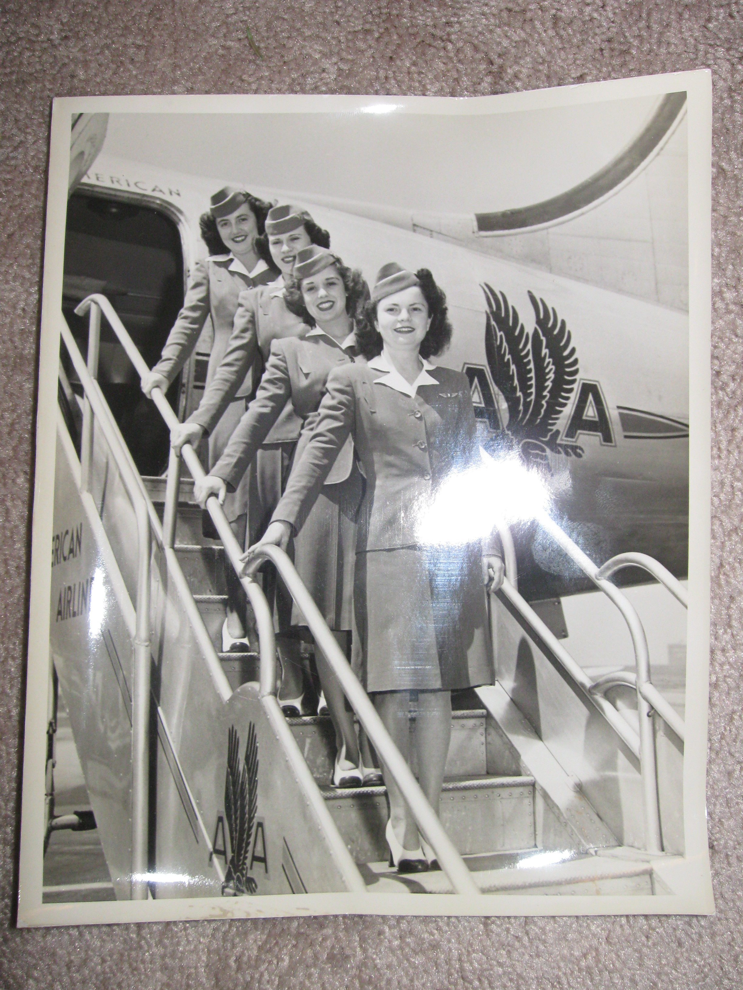 American Airlines quartet of Stewardess 1947