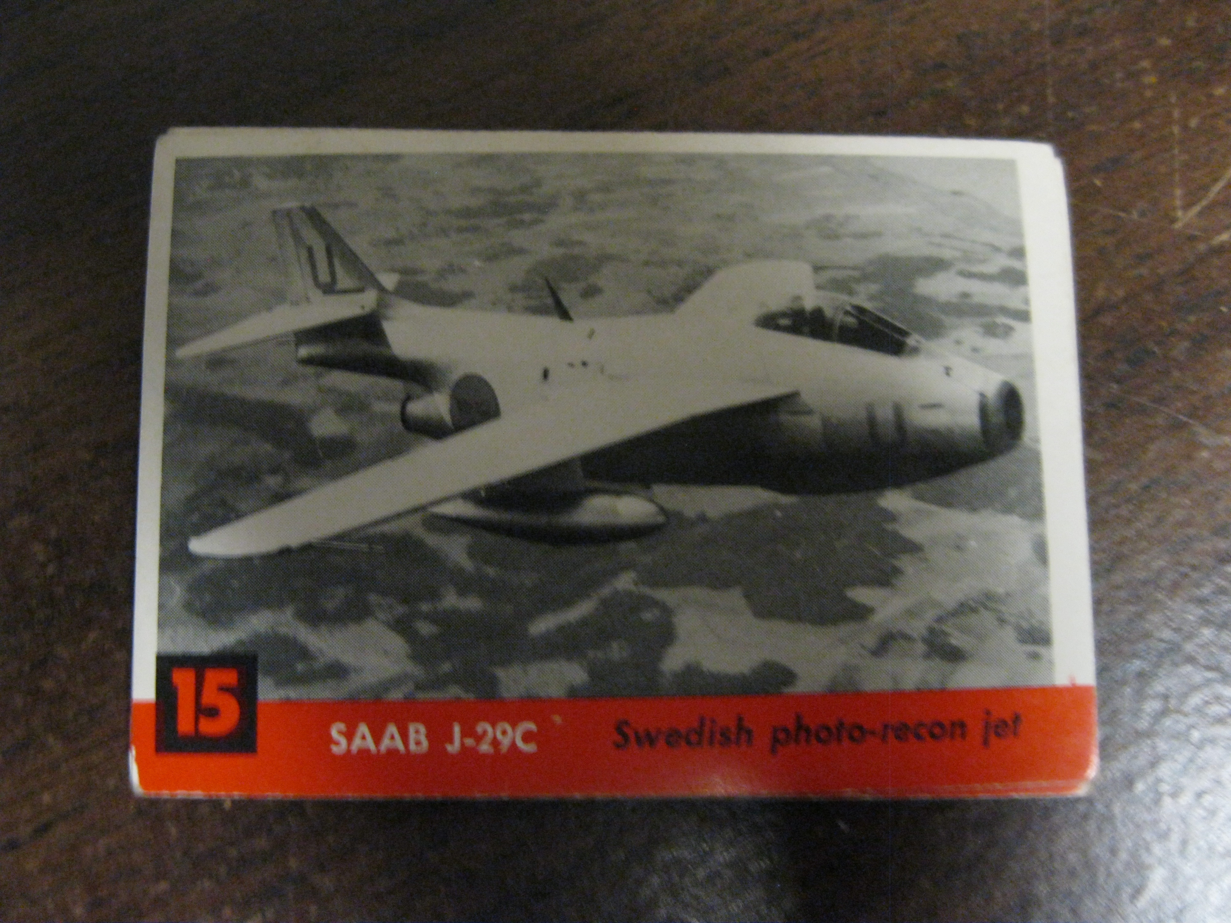 Spotter Series Jets #15 SAAB J-29C