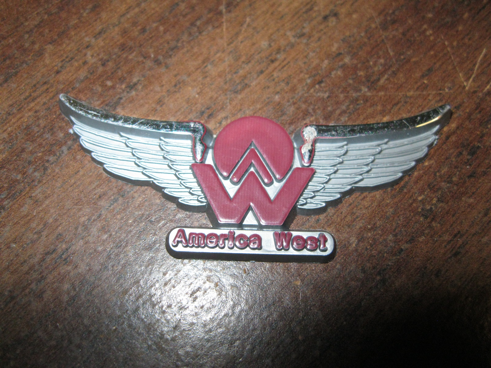 America West airlines plastic kiddie wings