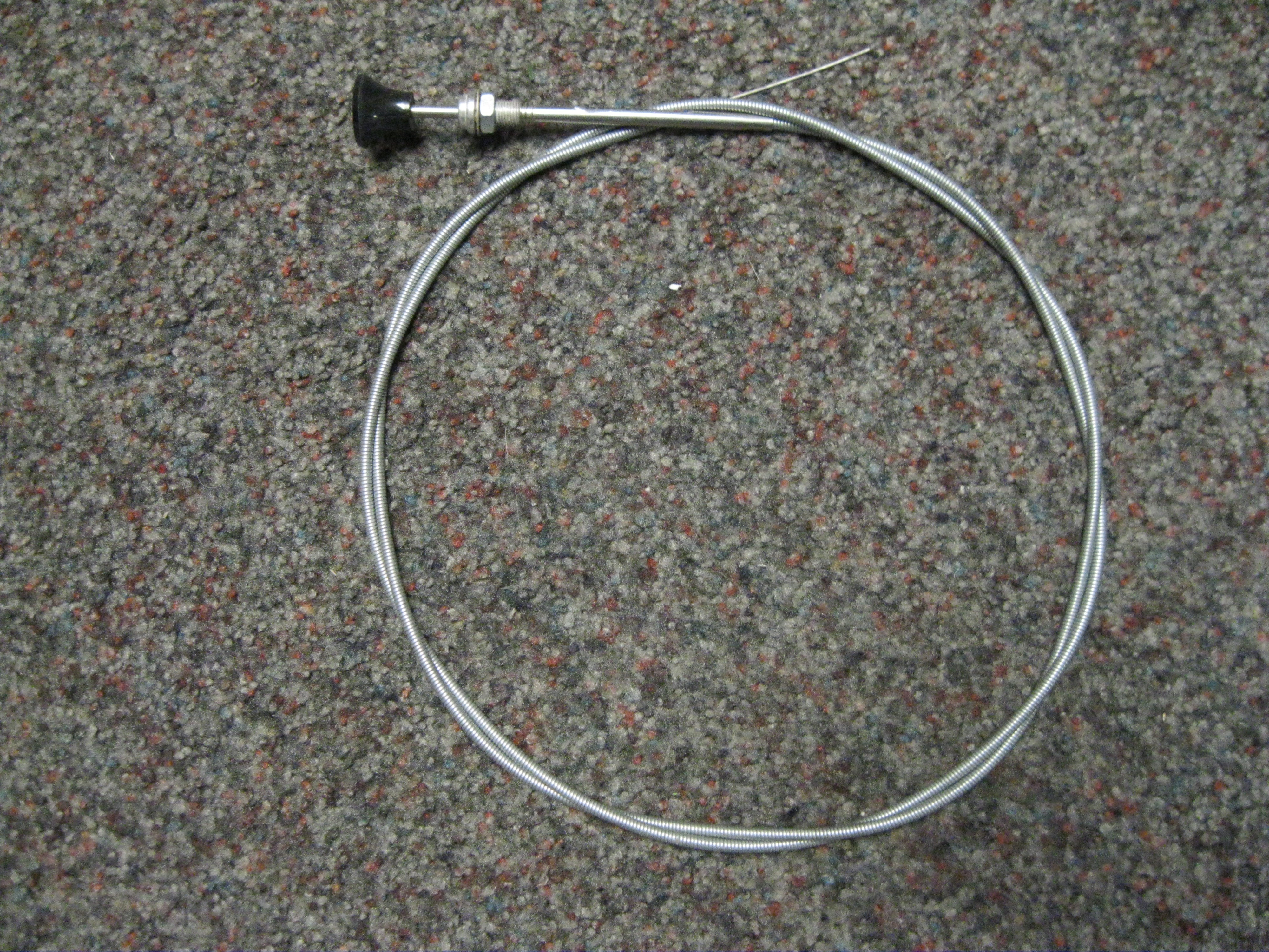 Push pull cable 72"