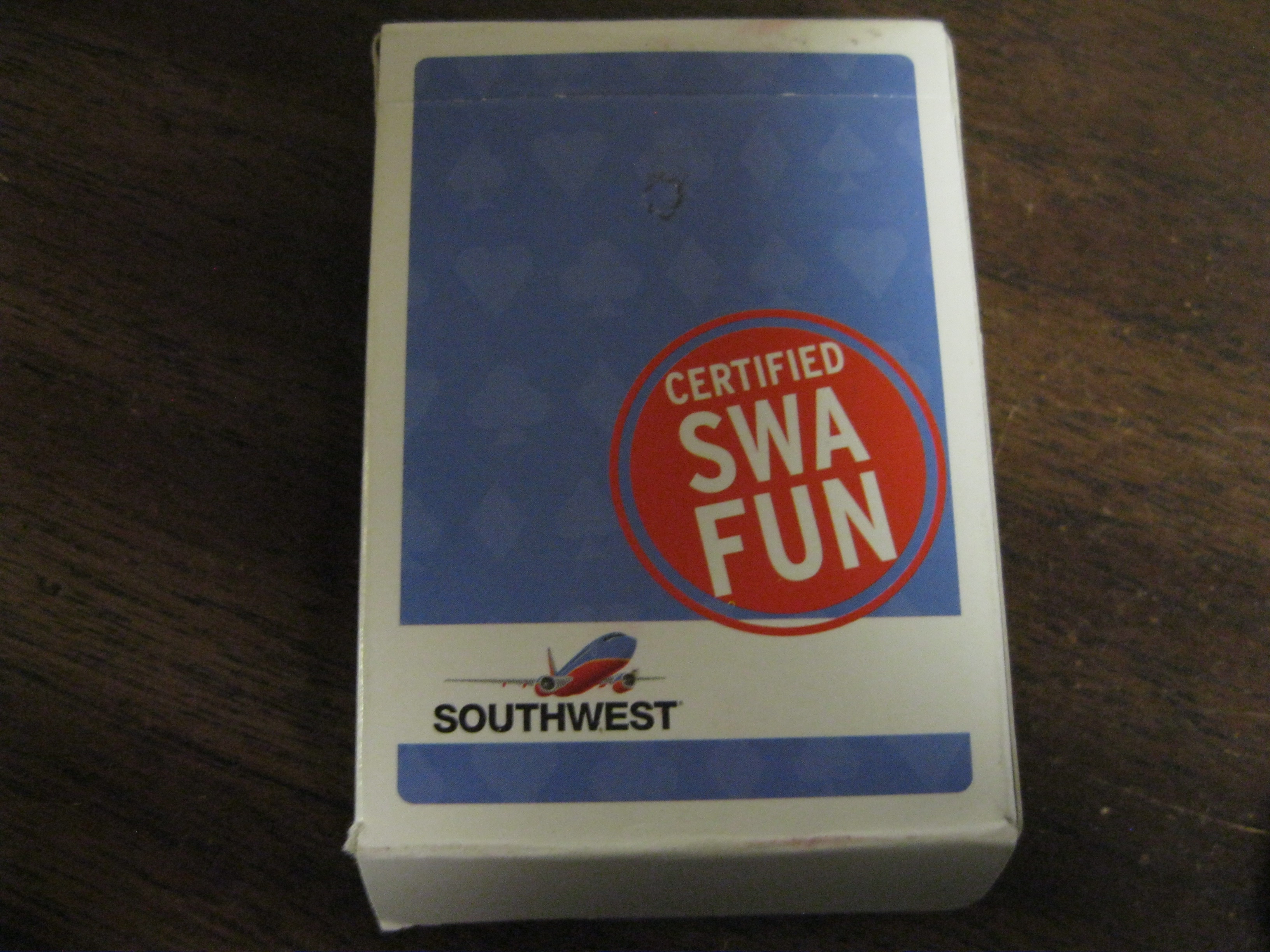 Southwest deck of cards SWA FUN