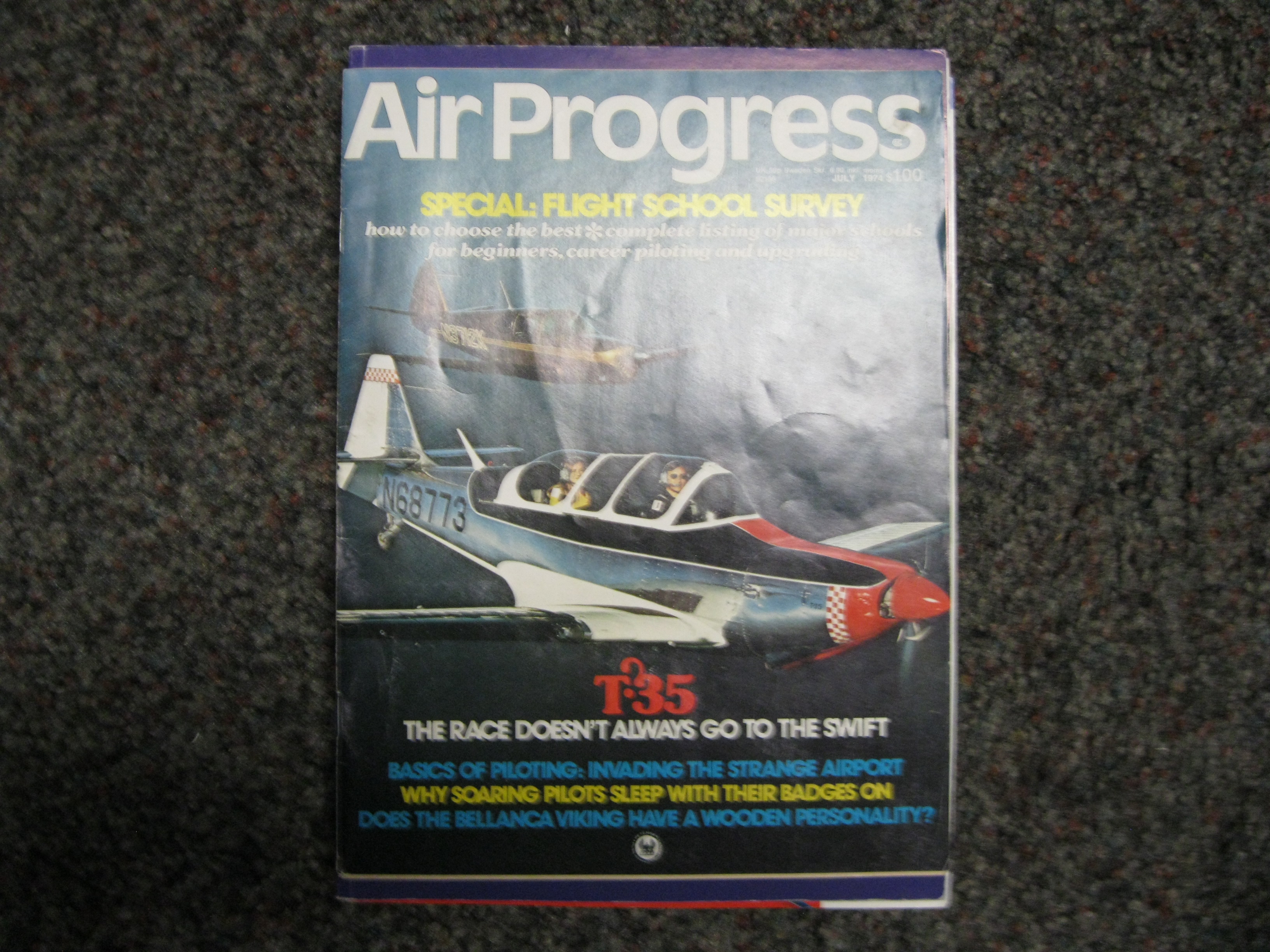 Air Progress magazine July 1974
