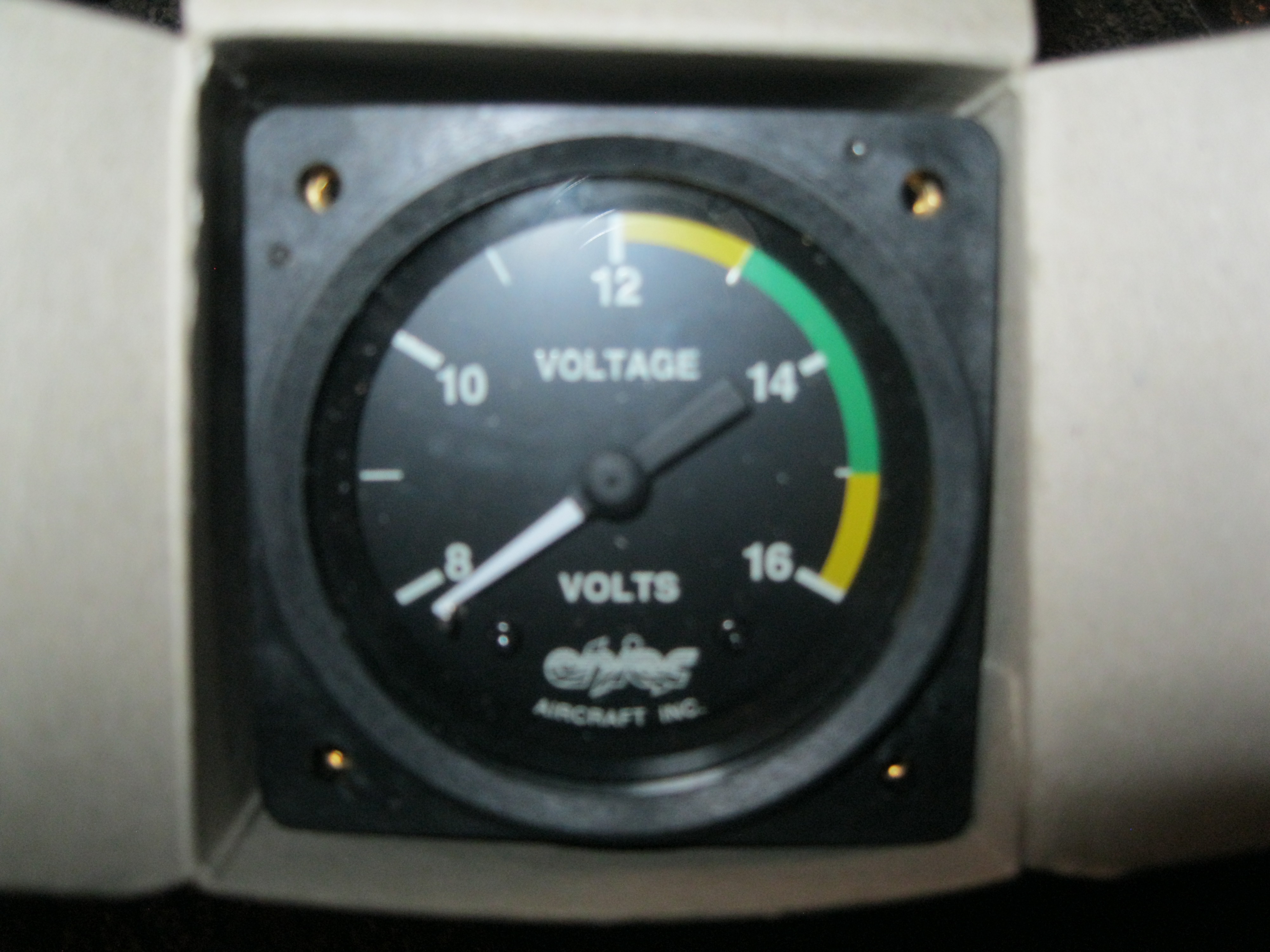 Chief Aircraft Voltage meter