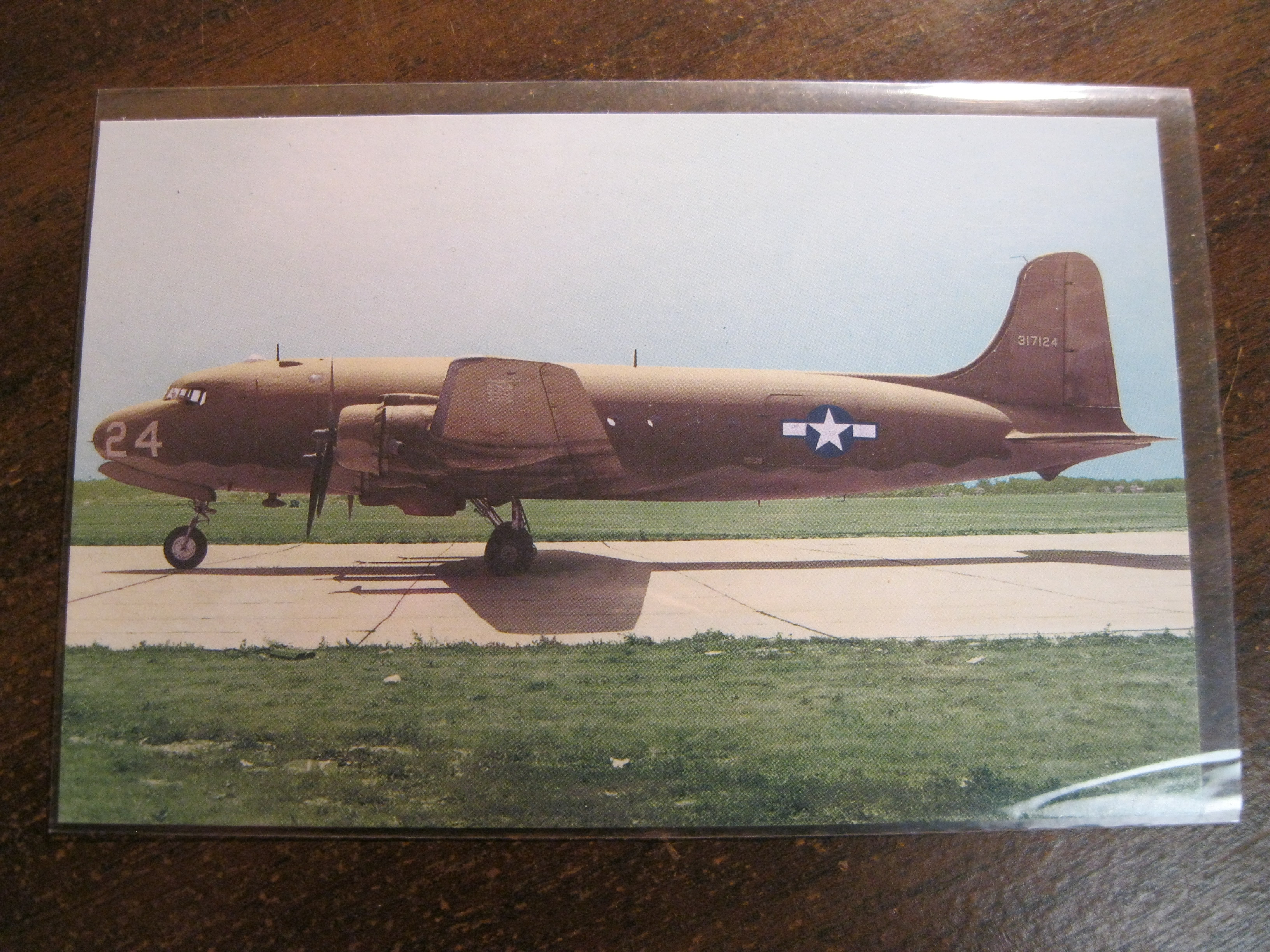 C-54 Skymaster post card
