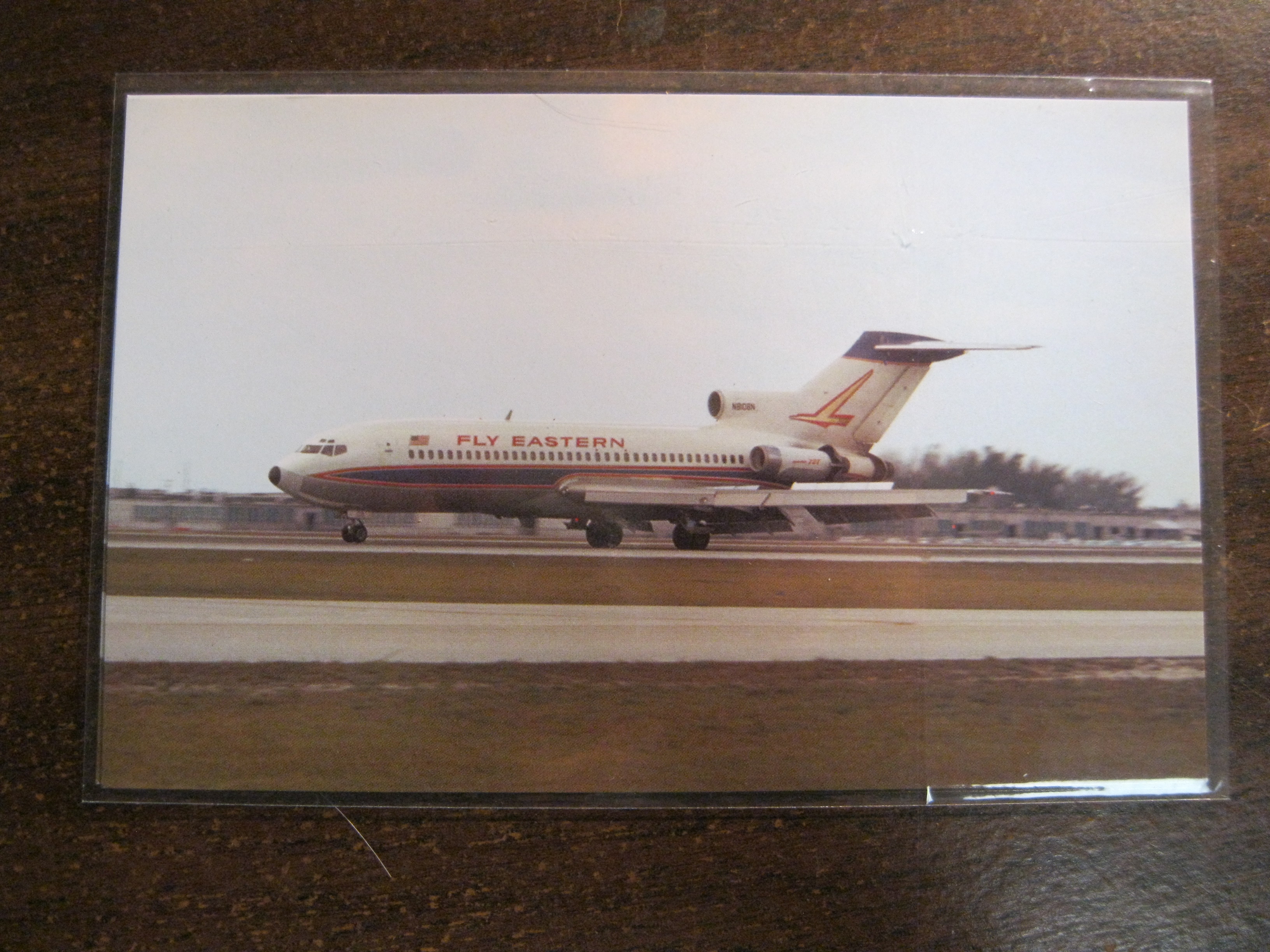 Eastern Airlines Boeing 727 post card