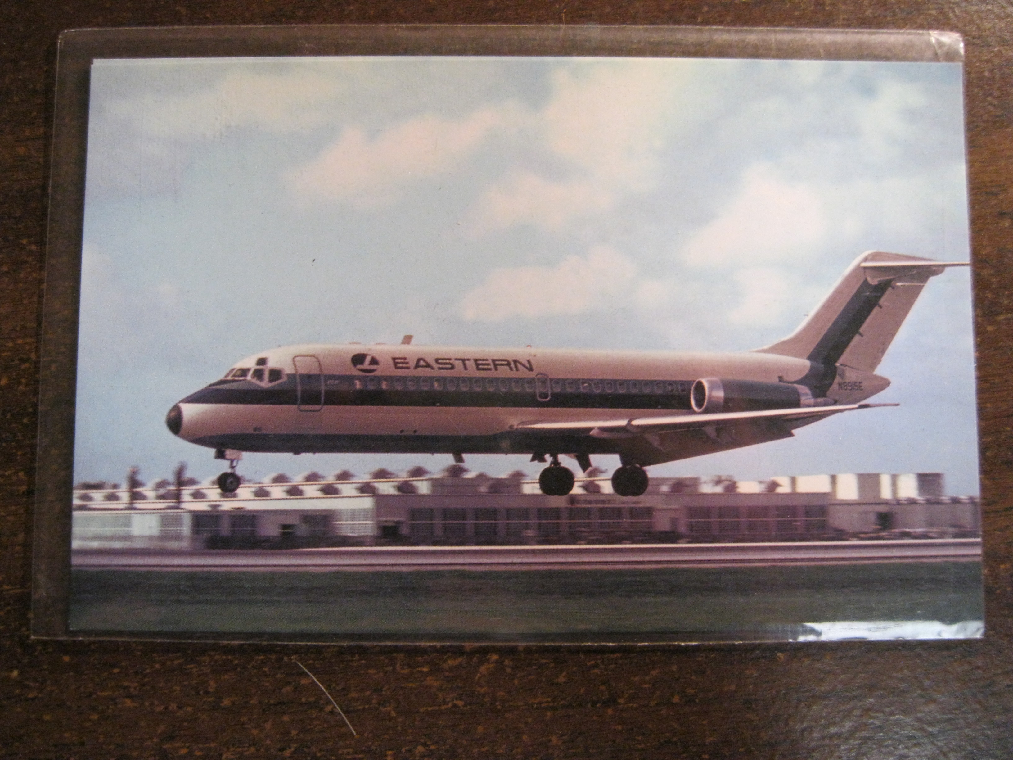 Eastern Airlines Douglas DC9-14 post card