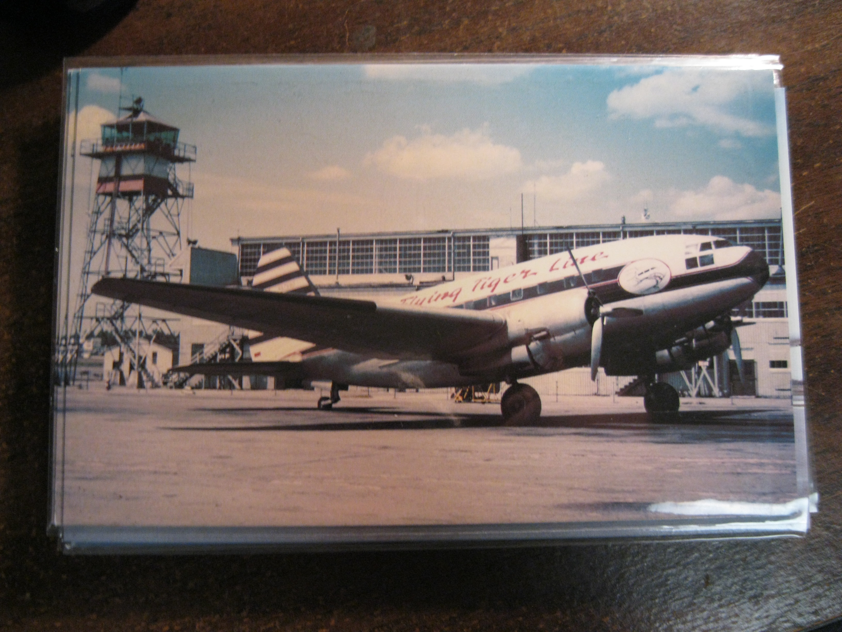 Flying Tigers Line Douglas C-47 Post Card