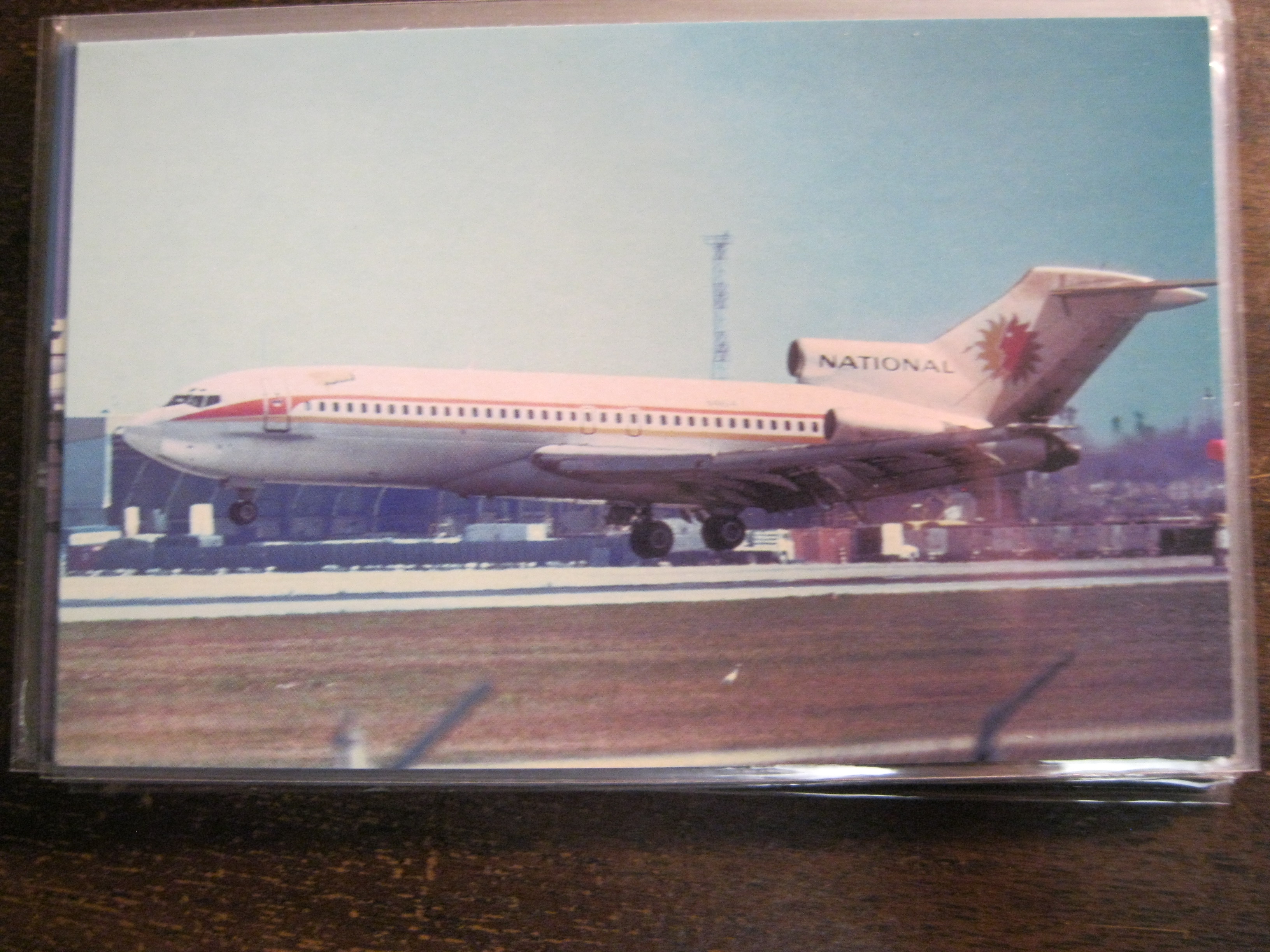 National Airlines Boeing 727 post card 71