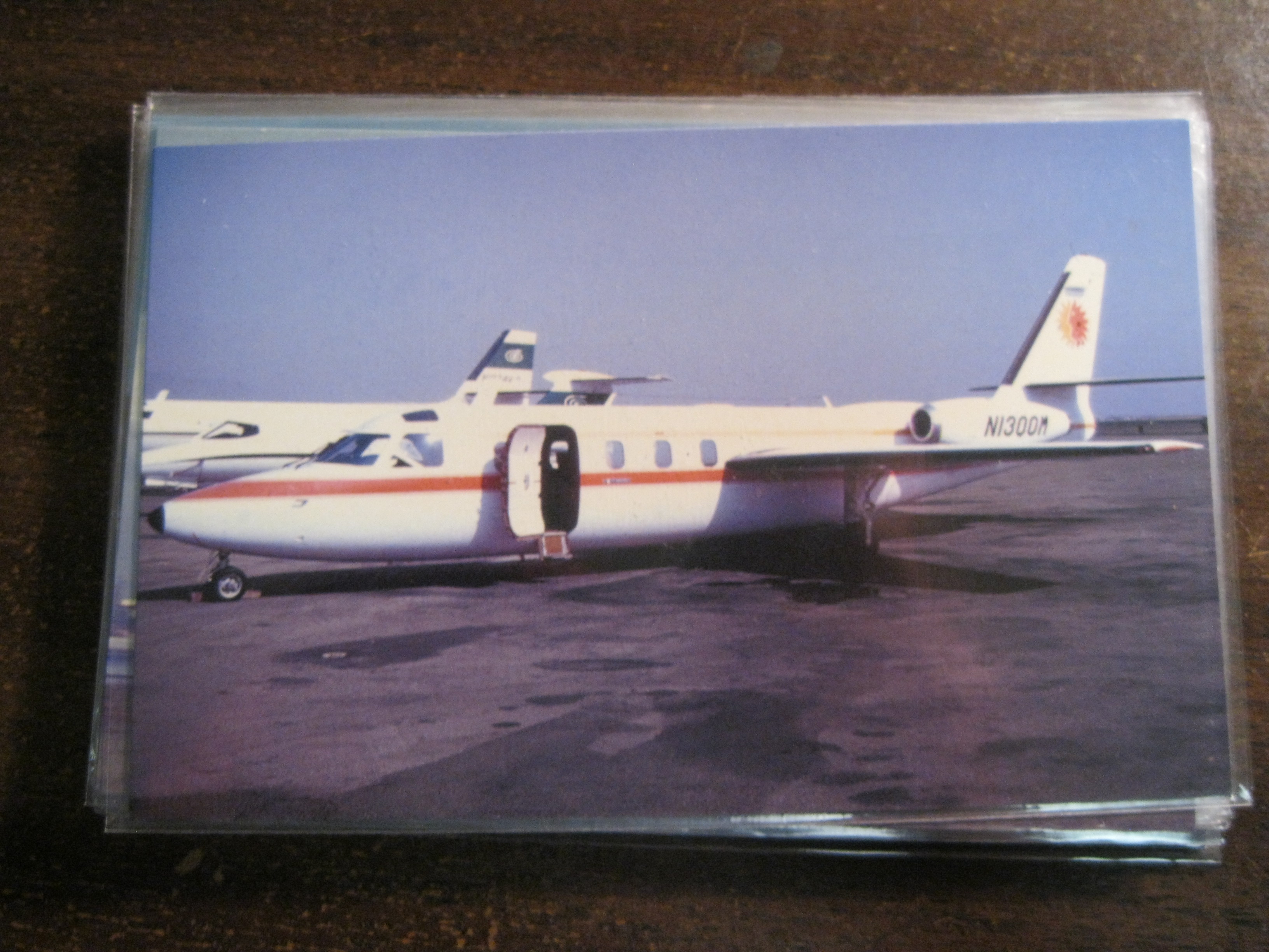 National Airlines Commander 1121 post card