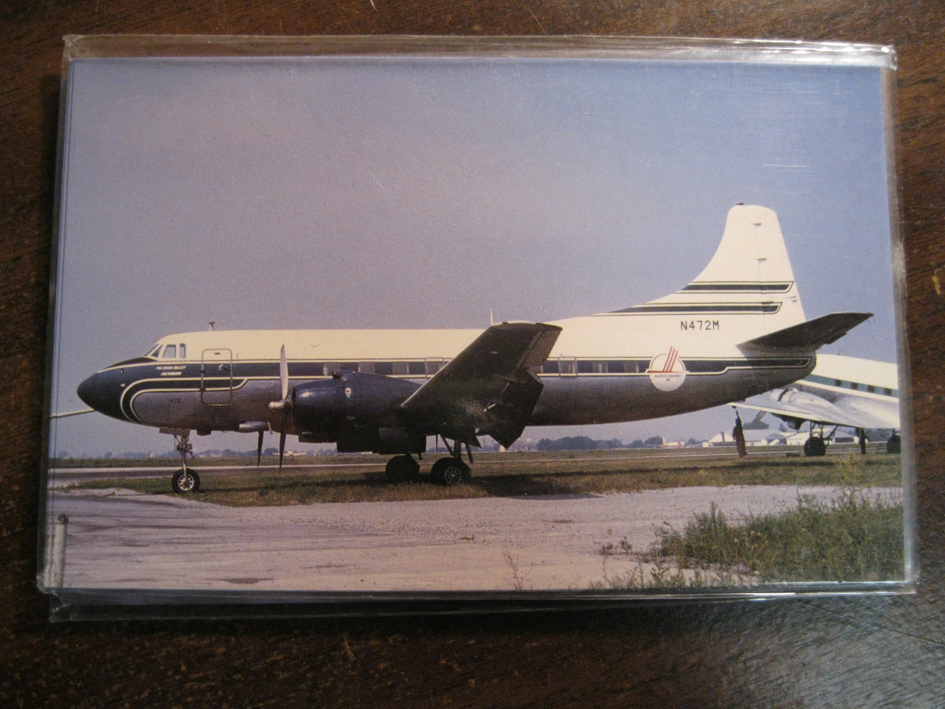Piedmont Airlines Martin 404 Post Card