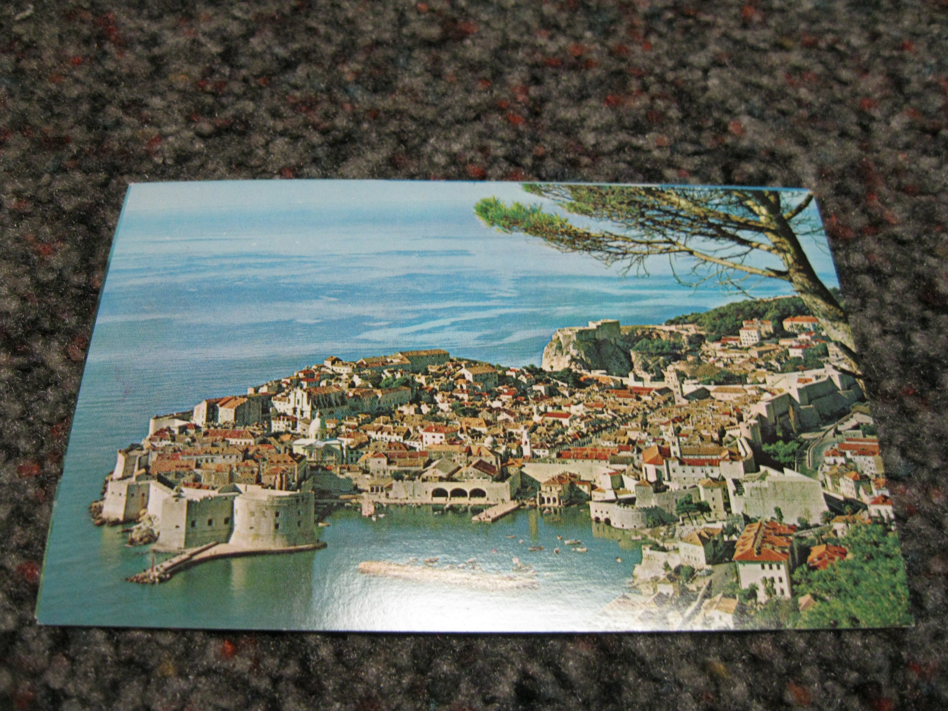Yugoslavia Dubrovnik Pan Am post card