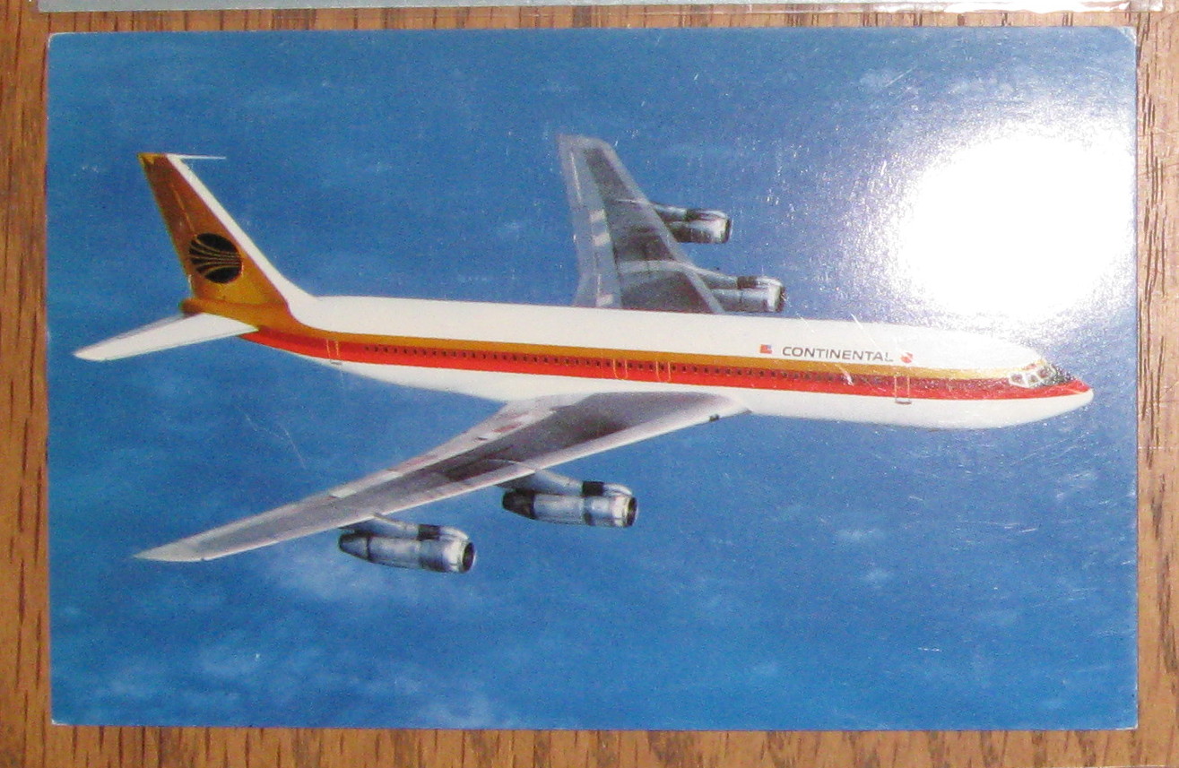 Continental Airlines Boeing 707-320C