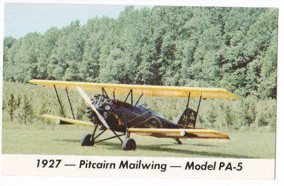 1927 Pitcairn Mailwing Model PA-5