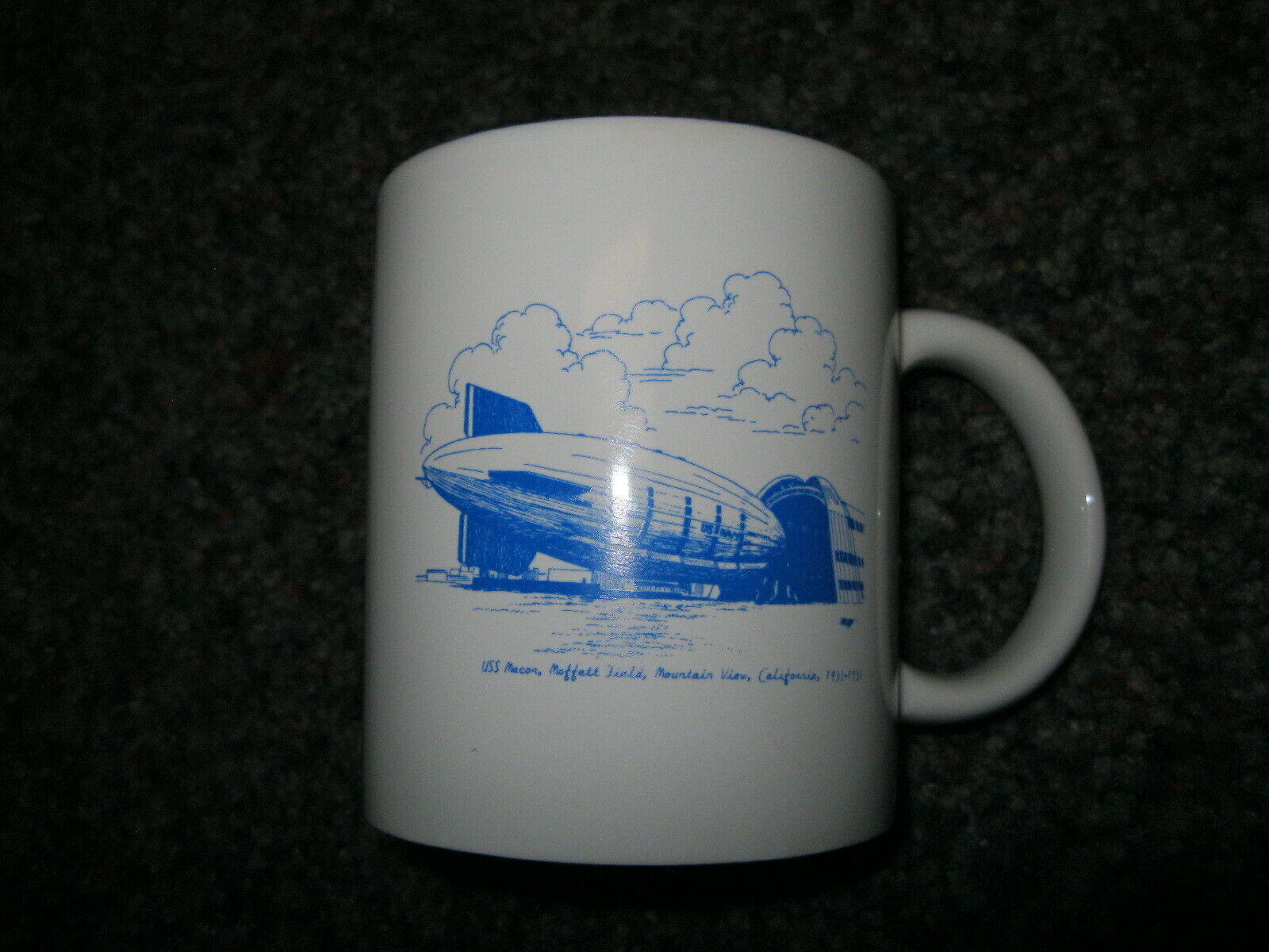 Moffett field museum USS Macon coffee mug