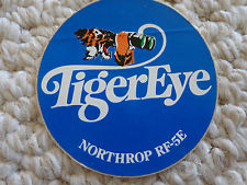 Tiger Eye Northrop RF-5E sticker